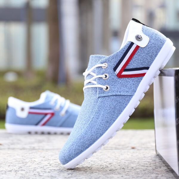 Men Soft-Soled Canvas Shoes, Sports And Leisure